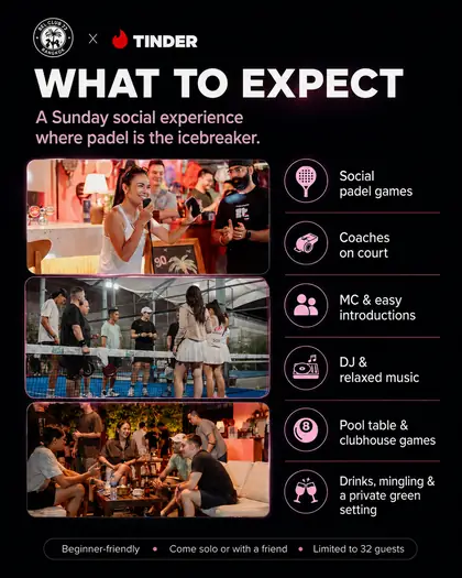 Social Padel Sundays - what to expect